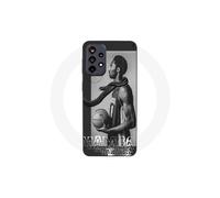 Funda de teléfono - MANIACASE - Samsung Galaxy A52s 5G - Negro - Silicona - NBA Mentalidad Black Mamba