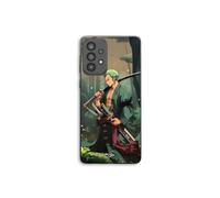 Funda de teléfono - MANIACASE - Samsung Galaxy A53 - One Piece Zoro espadas - Silicona TPU - Flexible