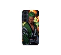 Funda de teléfono - MANIACASE - Samsung galaxy A55 - One piece Zoro - Silicona - Flexible