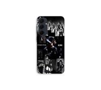 Funda de teléfono - MANIACASE - Samsung galaxy A55 - Silicona - Negro - Michael Jackson