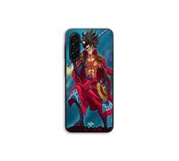 Funda de teléfono - MANIACASE - Samsung Galaxy A57 - Silicona TPU - One Piece Luffy Gear 5 - Negro
