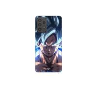 Funda de teléfono - MANIACASE - Samsung Galaxy A73 - Silicona - Negro - Dragon Ball Z GOKU Ultra Instinto
