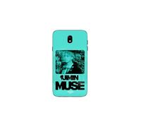 Funda de teléfono - MANIACASE - Samsung Galaxy j7 2018 - MUSE Jimin BTS - Silicona TPU - Negro