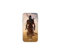 Funda de teléfono - MANIACASE - Samsung Galaxy J7 2018 - Silicona TPU - Negro - Soldado de Assassin's Creed