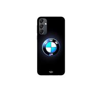 Funda de teléfono - MANIACASE - Samsung Galaxy S23 FE - Logo Bmw - Silicona - Carbón luminoso