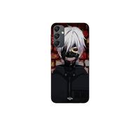 Funda de teléfono - MANIACASE - Samsung Galaxy S23 FE - Silicona - Negro - Anime Tokyo Ghoul