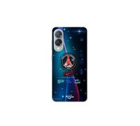 Funda de teléfono - Maniacase - Samsung Galaxy S25 Edge - Silicona - Negro - Nike Paris Saint Germain
