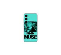 Funda de teléfono - MANIACASE - Samsung Galaxy S25 Plus - Álbum 2024 MUSE Jimin BTS - Silicona TPU - Negro