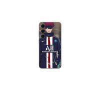 Funda de teléfono - MANIACASE - Samsung Galaxy S25 Plus - Negro - Silicona TPU - Paris Saint Germain Anime