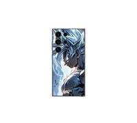 Funda de teléfono - MANIACASE - Samsung Galaxy S25 Ultra - Silicona TPU - Negro - El instinto de Goku Ultra