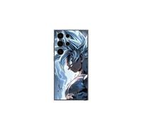 Funda de teléfono - MANIACASE - Samsung Galaxy S25 Ultra - Silicona TPU - Negro - Songoku ultra instinto