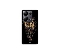 Funda de teléfono - MANIACASE - Xiaomi Redmi Note 13 Pro 4G - Silicona - Suave - León marcha del alma