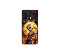 Funda de teléfono - MANIACASE - Xiaomi Redmi Note 13 Pro 5G - Silicona TPU - 3D - Dark Naruto luna