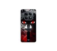 Funda de teléfono - MANIACASE - Xiaomi Redmi Note 15 5G - Itachi Uchiwa Naruto - Silicona TPU - Negro