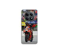 Funda de teléfono - MANIACASE - Xiaomi Redmi Note 15 5g - Silicona TPU - Diseño Miguel Oliveira MotoGP - Negro