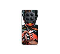 Funda de teléfono - MANIACASE - Xiaomi Redmi Note 15 5G - Silicona TPU - Diseño Miguel Oliveira MotoGP - Negro