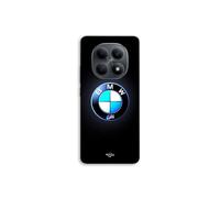 Funda de teléfono - MANIACASE - Xiaomi Redmi Note 15 5g - Silicona TPU - Logo M de BMW luminoso - Carbón
