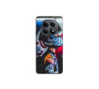 Funda de teléfono - MANIACASE - Xiaomi Redmi Note 15 5G - Silicona TPU - Miguel Oliveira MotoGP - Negro