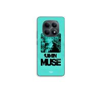 Funda de teléfono - MANIACASE - Xiaomi Redmi Note 15 5G - Silicona TPU - Negro - MUSE Jimin BTS (Álbum 2024)