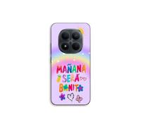 Funda de teléfono - MANIACASE - Xiaomi Redmi Note 15 Pro Plus 5G - silicona TPU - arcoíris - Mañana será bonito