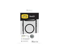 Funda de teléfono OtterBox React MagSafe Transparente/Negra