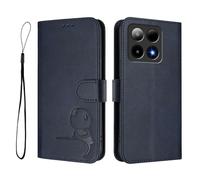 Funda de teléfono para Boost Summit5, cartera de piel sintética con bloqueo RFID, ranuras para tarjetas, soporte para laptop, a prueba de golpes, compatible con Boost Summit5, color azul