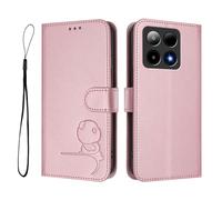 Funda de teléfono para Boost Summit5, cartera de piel sintética con bloqueo RFID, ranuras para tarjetas, soporte para laptop, a prueba de golpes, compatible con Boost Summit5, color rosa