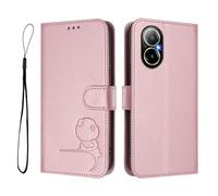 Funda de teléfono para Realme C67 4G Abroad/Realme 12 Lite 4G Abroad, piel sintética, cartera de piel sintética, con bloqueo RFID, ranuras para tarjetas, soporte para laptop, función atril, a prueba