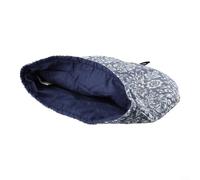 Funda de tetera aislada de sarga de algodón con relleno de poliéster para preservar el calor, se adapta a macetas de 700-2000 ml, 28 x 23 cm con lazo para colgar bolsa de almacenamiento de cocina (16)