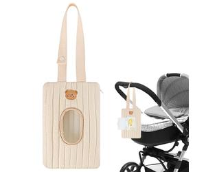 Funda De Toallitas De Viaje - Soporte De Toallitas Húmedas | Dispensador De Toallitas Para Bebé | Bolsa De Toallitas Húmedas Gargantas Para El Coche | Almacenamiento Portátil Recargable Reutilizable