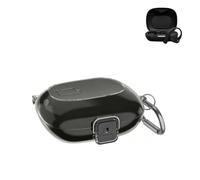 Funda de TPU a prueba de golpes compatible con JBL Sense Lite, funda protectora impermeable y resistente al sudor con mosquetón para deportes al aire libre, gris