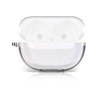 Funda de TPU antiarañazos para Huawei Freebuds Pro, funda transparente resistente a los impactos con mosquetón, orificios precisos para el puerto
