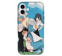 Funda de TPU de El Castillo Ambulante de Howl para iPhone 16 Plus: ultradelgada, a prueba de golpes, antiamarilleo, resistente a los arañazos,