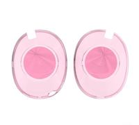 Funda de TPU para auriculares Sony WH-1000XM6 a prueba de golpes, impermeable, protectora, resistente al polvo, carcasa transparente, accesorio de viaje, 10,9 x 8,6 cm (rosa transparente)