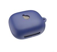Funda de TPU para Beats Powerbeats Fit - Funda de silicona resistente a los arañazos con cierre de metal y soporte para teléfono móvil - (azul)