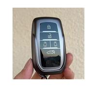 Funda De TPU para Llave De Coche De 5 Botones para Toyota para Alphard para PREVIA para Voxy para Noah para Esquire para Vellfire para Harrier(5Buttons Grey)