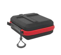 Funda de transporte acolchada para filtro de cámara de viaje, para hasta 8 de fácil acceso, diseño con cremallera
