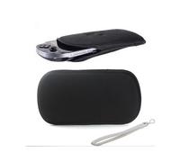 - Funda de transporte blanda a prueba de golpes para Sony PS Vita 1000 PSV 2000 GamePad Funda de transporte negra