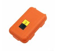 Funda de transporte compacta para exteriores con características impermeables, a prueba de golpes y a prueba de presión para proteger objetos de valor en entornos difíciles (naranja)
