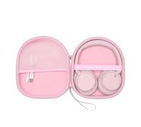 Funda de transporte compatible con auriculares Sony WH-1000XM4, WH-CH720N, WH-1000XM5, WH-CH520, ULT WEAR, WHCH710N, WH-CH510, carcasa rígida rosa de viaje DR·AMIU