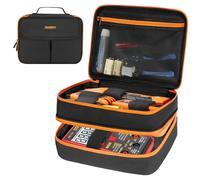 Funda de Transporte Compatible con el buscador de disyuntores de CA Klein Tools ET310, Salida GFCI y Kit de Prueba eléctrica, Bolsa de Herramientas para multímetro Digital, medidor de Abrazadera y