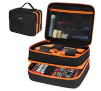 Funda de Transporte Compatible con el buscador de disyuntores de CA Klein Tools ET310, Salida GFCI y Kit de Prueba eléctrica, Bolsa de Herramientas para multímetro Digital, medidor de Abrazadera y