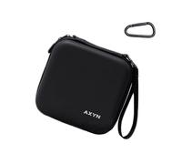 Funda De Transporte De Mini Bolsa PortáTil Para Dji Osmo Action6 Pu + Lycra Bolsa De Organizador Resistente Al Agua Cubierta Protectora De Almacenamiento De La Funda Accesorios De ProteccióN (Negro)