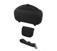 Funda de transporte de nailon resistente con correa para Bose para Soundlink para altavoz Max, carcasa dura negra, alternativa para protección de viaje y transporte seguro, 31,5 x 21 x 12 cm