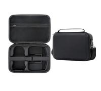 Funda de Transporte de PU para dji Lito X1 y Lito 1, Accesorios para Drones, Funda de Almacenamiento de EVA de Gran Capacidad, Bandolera y Organizador para Lito X1, Lito 1 y Mando RC 2 (Negro)