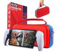 Funda de transporte diseñada para el reproductor remoto Playstation Portal para consola PS5 sostiene accesorios y ofrece protección de viaje y almacenamiento para auriculares y más - Tanami - Edición