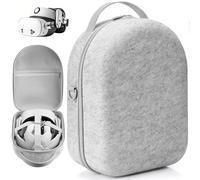 Funda de transporte grande para Meta Quest 3S/Quest 3, funda de viaje rígida para BOBOVR S3 Pro/Kiwi, correa de cabeza de batería, controladores y otros accesorios, bolsa de viaje portátil para Oculus