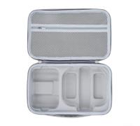 Funda de transporte impermeable de piel sintética para DJI NEO2 con correa ajustable, perfecta para aventuras al aire libre y uso diario (gris)
