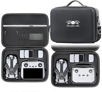 Funda de transporte Mini 5 Pro, funda rígida impermeable de poliuretano para DJI Mini 5 Pro Fly More Combo Drone y RC 2/RC-N3, bolsa de viaje, Black, Bolsa de almacenamiento para cámara
