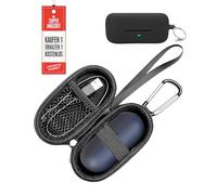 Funda de transporte para auriculares inalámbricos Sony WF-C510, daunke Eva, resistente a golpes, protección contra arañazos, fácil de usar y transportar, incluye funda de silicona negra